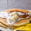 Stack of Pancakes with Egg - Philippe the Original